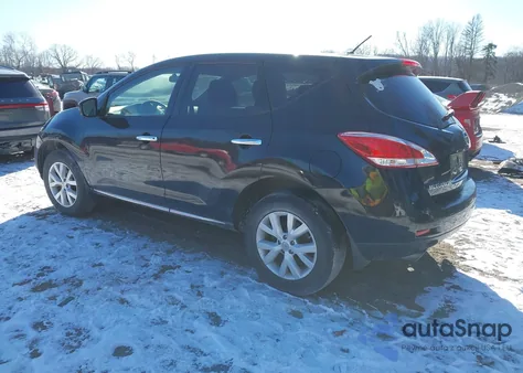 2012 Nissan Murano S from USA, damaged, VIN JN8AZ1MW7CW209000